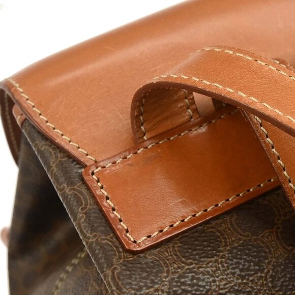 Celine Brown Macadam Backpack M95* 117075 main image 4